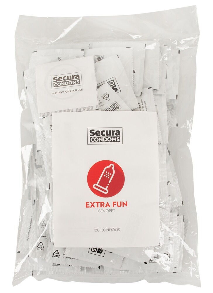 Secura Extra Fun 100pcs Bag